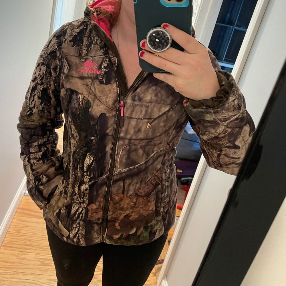 Mossy oak puffer jacket